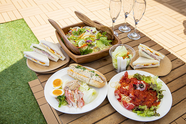 滞在をたのしむカップル